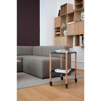 Connect Tabletttisch, Geölte Eiche/ Schwarz