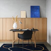 Tappeto Flow 140 cm Blu