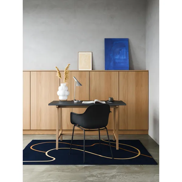 Tappeto Flow 140 cm Blu