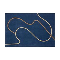 Flow Carpet 200cm Blue