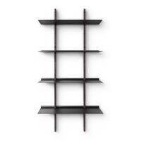 Please Wait to be Seated Smile Shelf Bracket Long Smoked Oak
