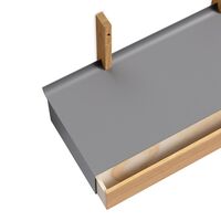 Smile Drawer 80 cm Oak/ Gray