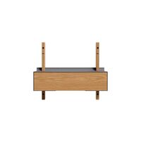 Smile Drawer 50 cm Oak/ Gray