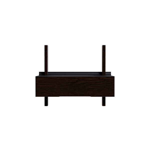 Smile Drawer 50 cm Smoked Oak/ Black
