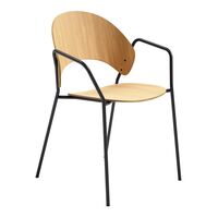 Eva Solo Dosina Dining Chair With Armrests Oak