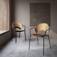 Eva Solo Dosina Dining Chair With Armrests Oak