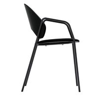 Eva Solo Dosina Dining Chair With Armrests And Upholstered Oak/ Black