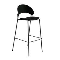 Eva Solo Dosina Bar Stool 75 cm Upholstered Oak/ Black