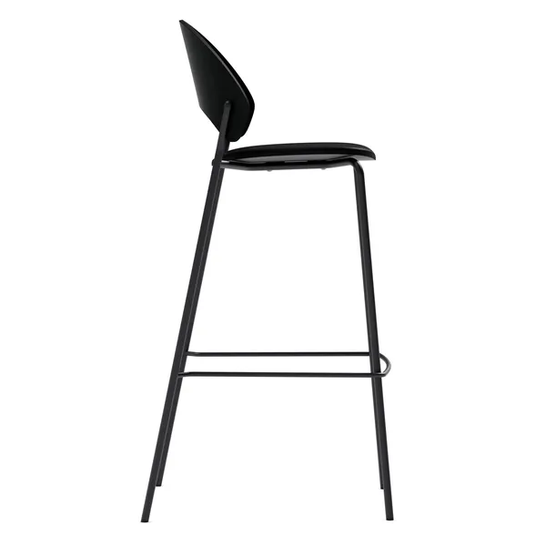Eva Solo Dosina Bar Stool 75 cm Upholstered Oak/ Black