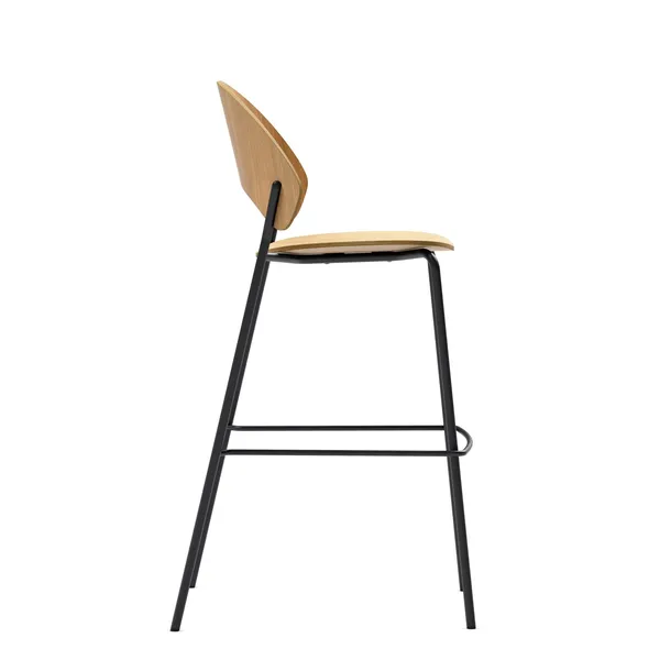 Eva Solo Dosina Bar Stool 65 cm Oak/ Black