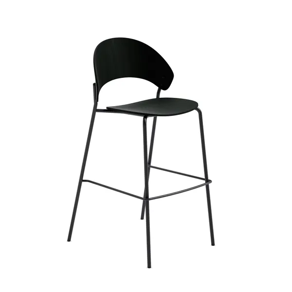 Eva Solo Dosina Bar Stool 65 cm Black Oak