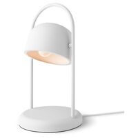 Quay Bordlampe Ø16 Hvid