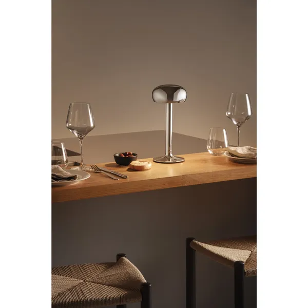 Eva Solo Emendo Tragbare Lampe Chrom
