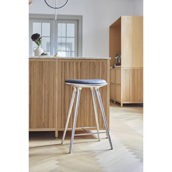 High Stool Bar Stool Recycled Aluminum 69cm