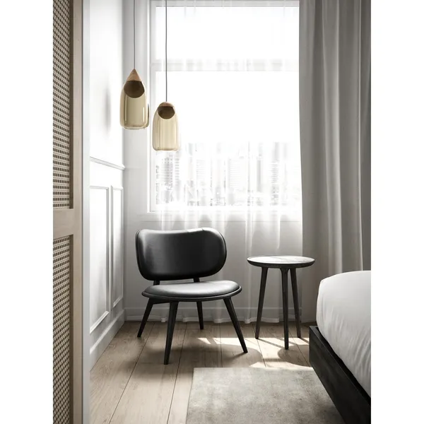 Accent Coffee Table Matt Lacquered Oak Medium Ø45