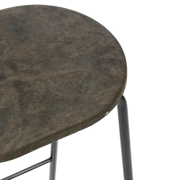Sgabello Bar Earth 74 cm Caffè Scuro