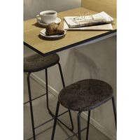 Sgabello Bar Earth 74 cm Caffè Scuro