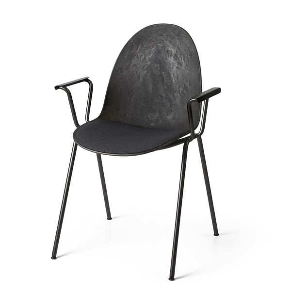 Eternity Esszimmerstuhl M. Armlehne und Gepolsterter Sitz 198 Grau