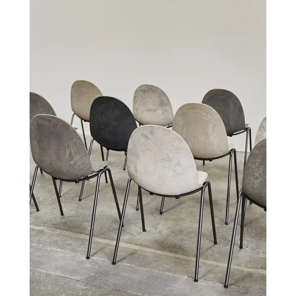 Eternity Dining Chair M. Armrests and Upholstered 378 Rust