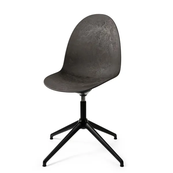 Eternity Swivel Dining Chair Coffee/ Black Base
