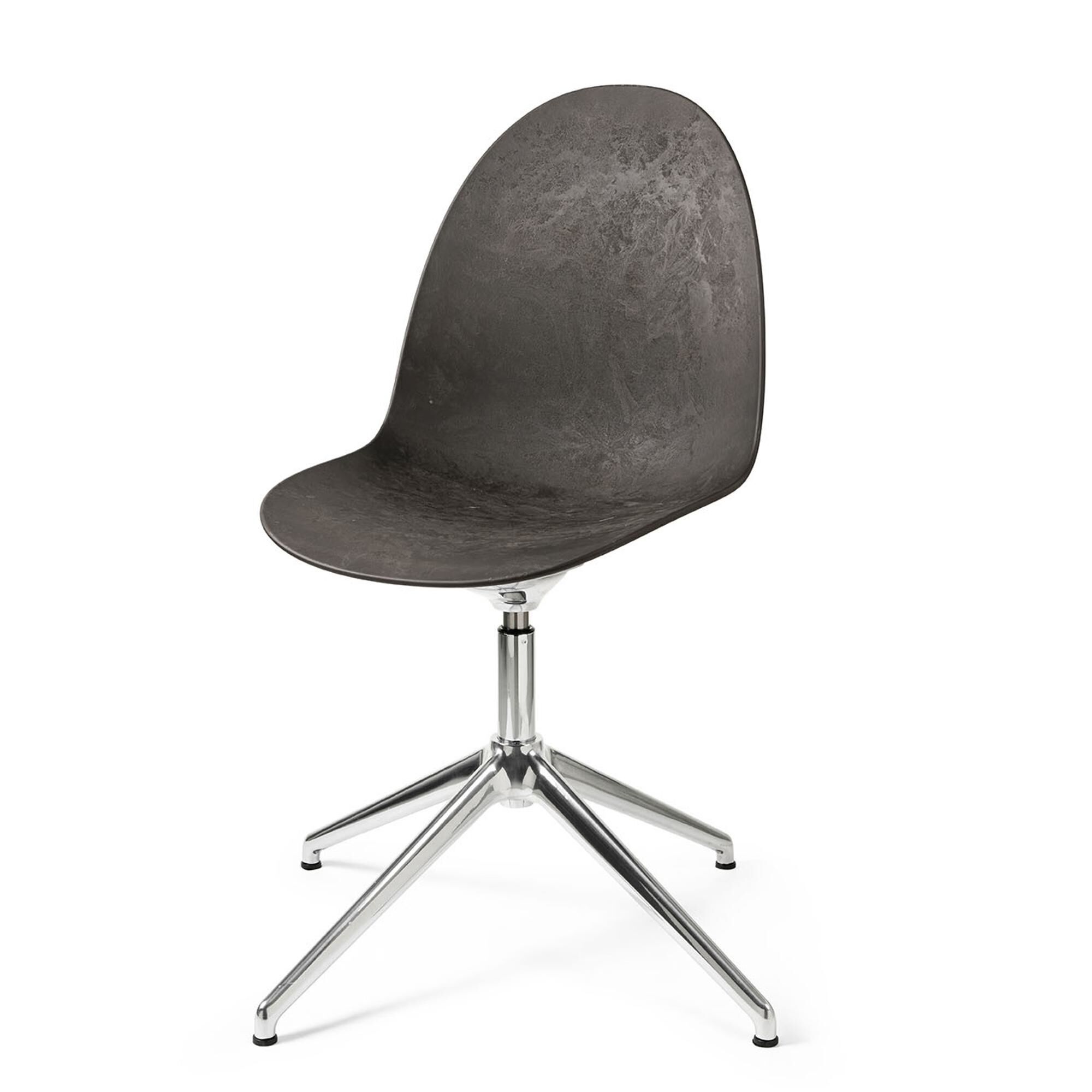 Eternity Swivel Spisebordsstol Coffee/Aluminium Base