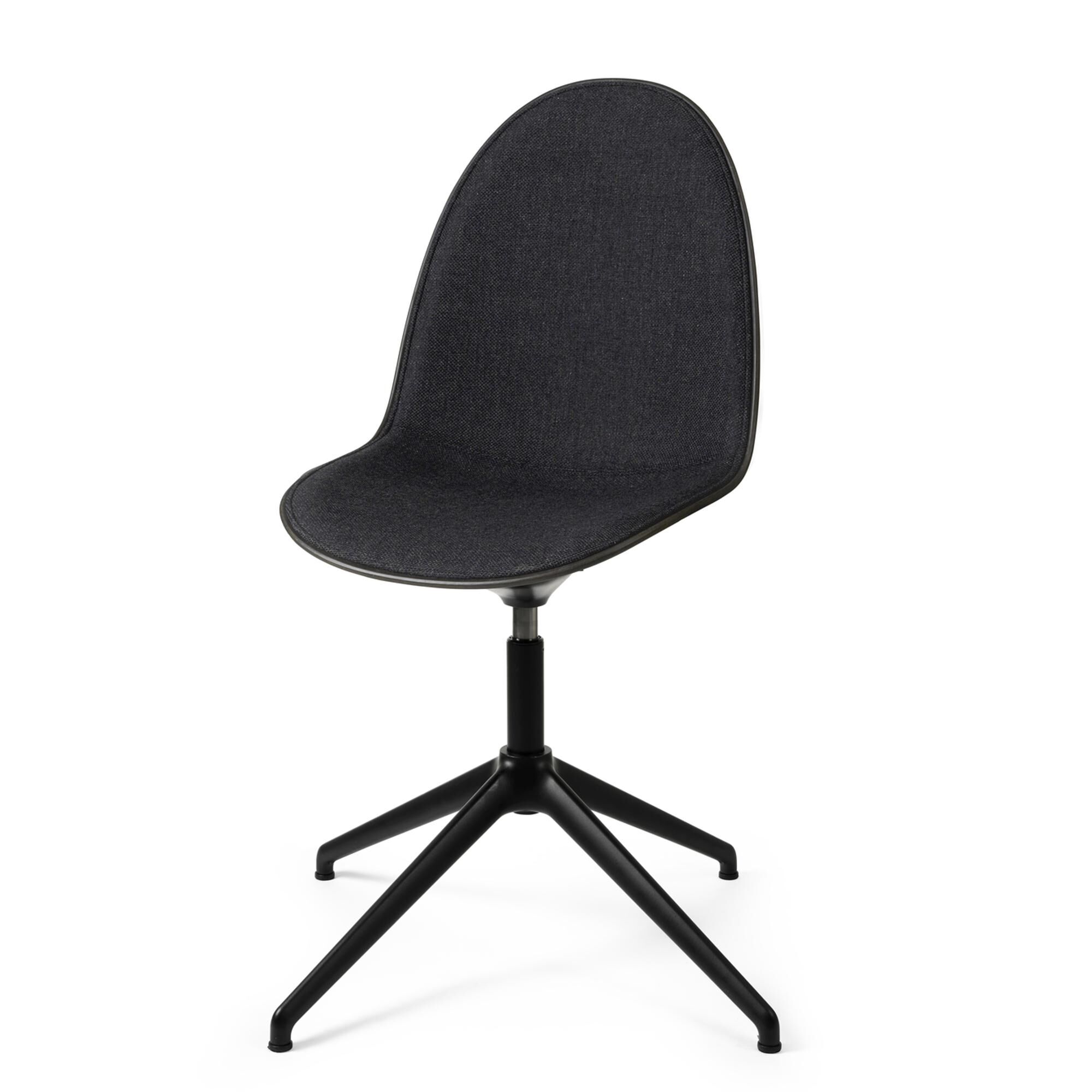 Eternity Swivel Spisebordsstol Sort Base & Polstret 198 Gr