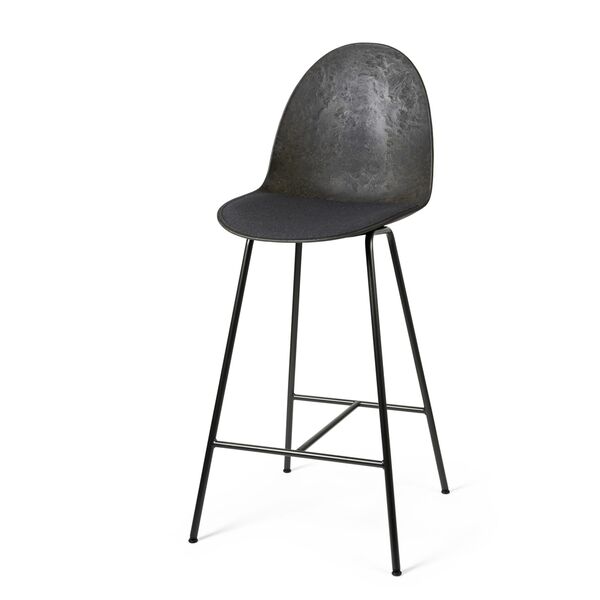 Eternity High Bar Stool 69 cm Padded Seat 198 Gray