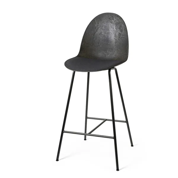 Eternity High Bar Stool 69 cm Padded Seat 198 Gray