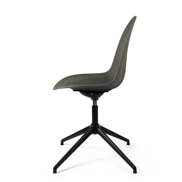 Eternity Swivel Dining Chair Coffee Waste Dark/ Black