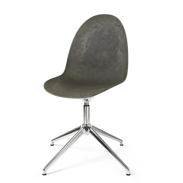 Eternity Swivel Dining Chair Coffee Waste Dark/Steel