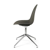 Eternity Swivel Dining Chair Coffee Waste Dark/Steel