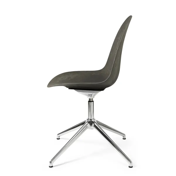 Eternity Swivel Dining Chair Coffee Waste Dark/Steel