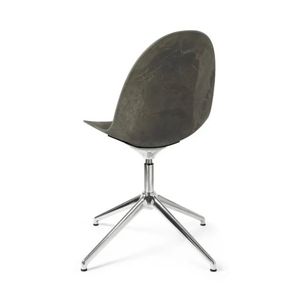 Eternity Swivel Dining Chair Coffee Waste Dark/Steel