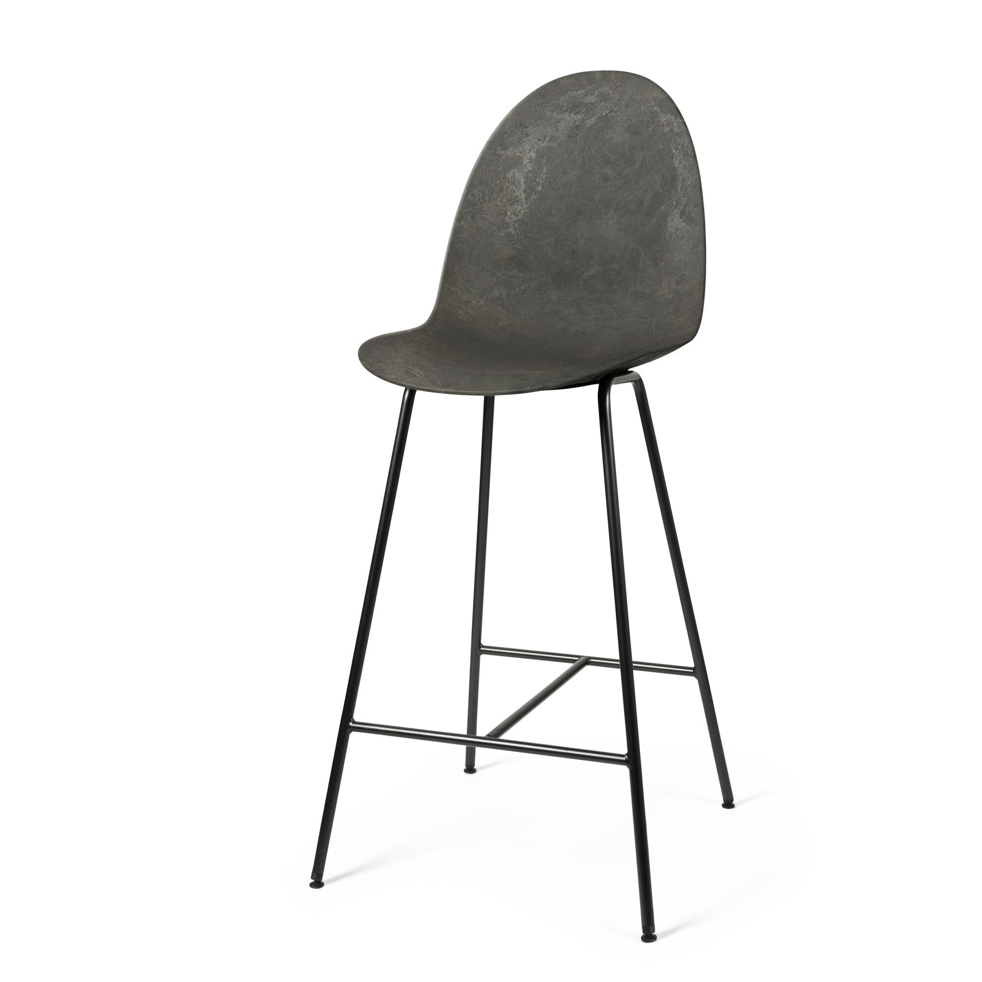 Tabouret de Bar Haut Eternity 69 cm Déchets de Café Foncé