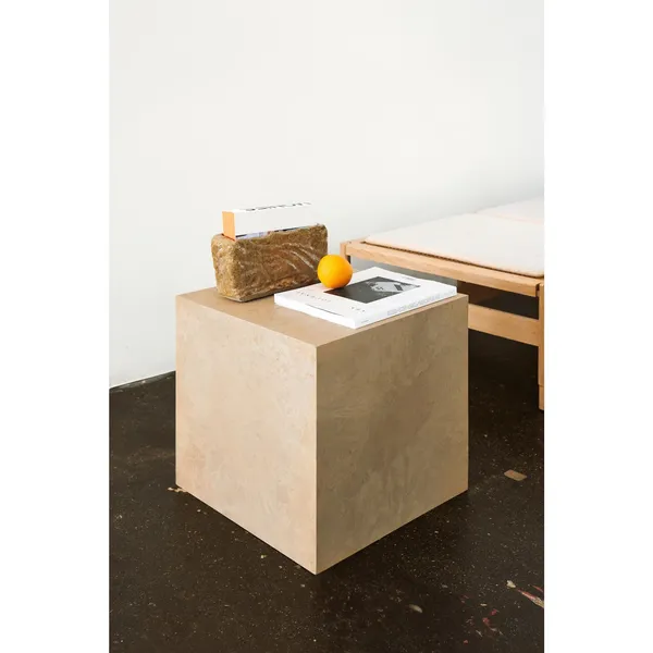 Cube Side Table Coffee/Light