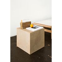 Cube Side Table Coffee/Light