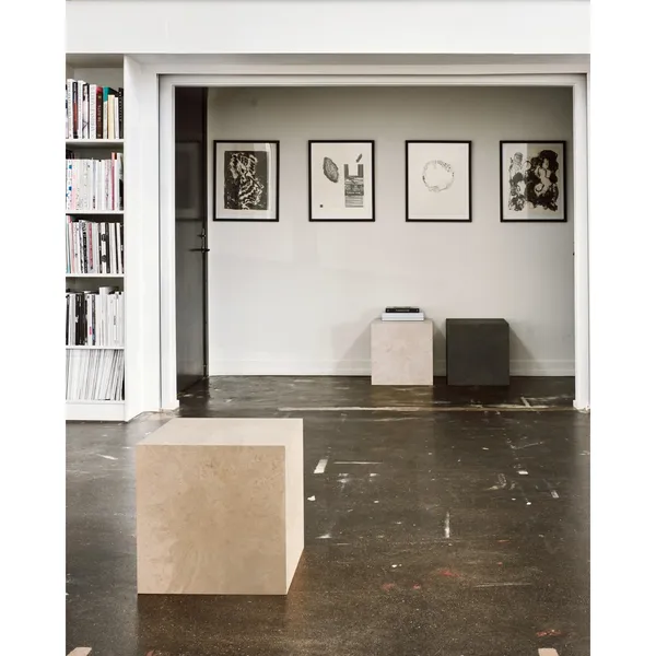 Cube Side Table Coffee/Light