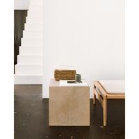 Cube Side Table Coffee/Light