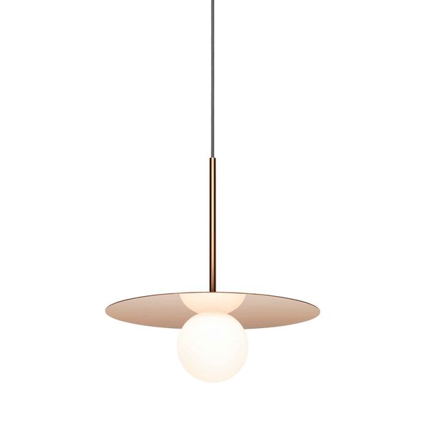 Bola Disc 12 Pendel Rosa Guld