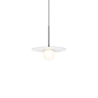 Bola Disc 12 Pendant White