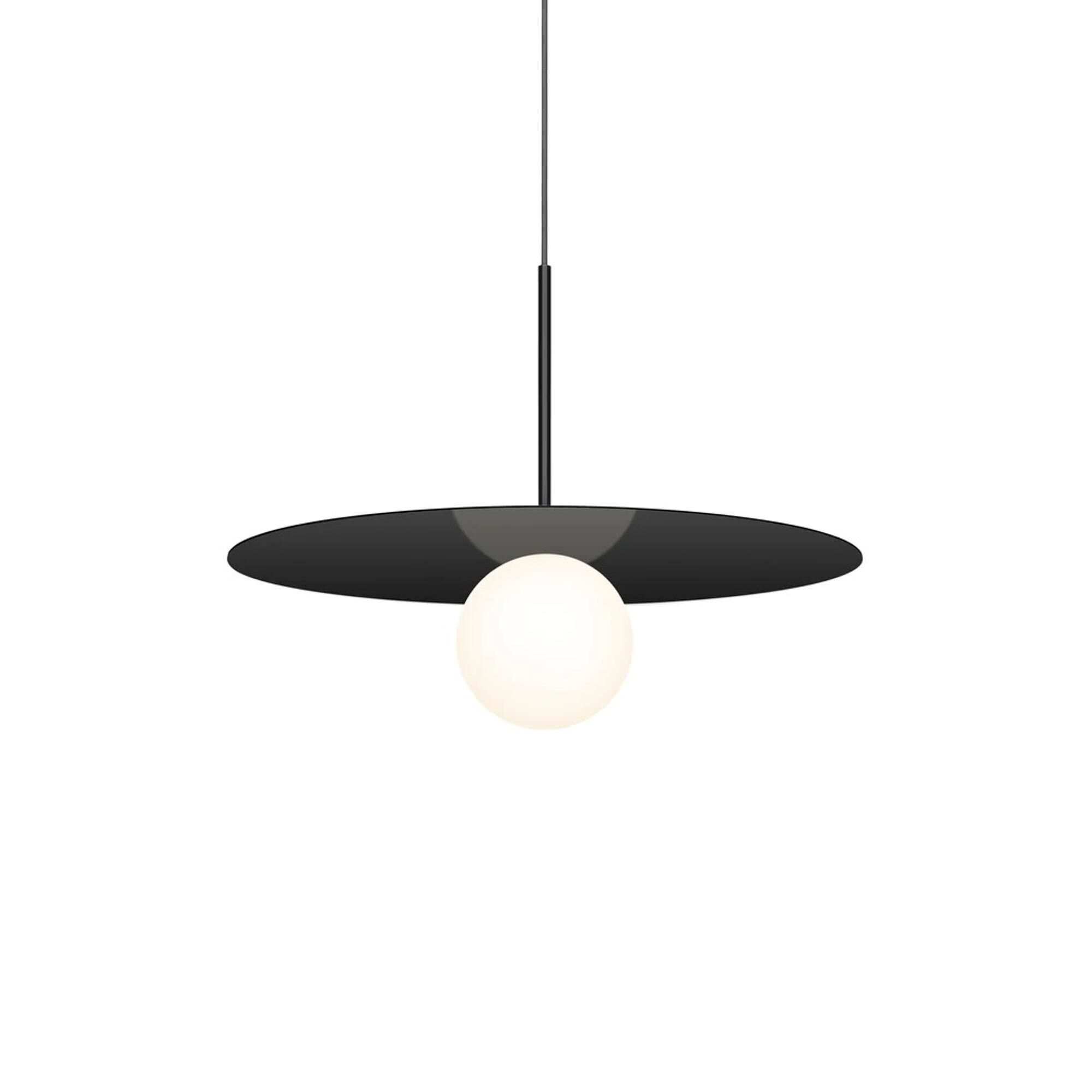 Bola Disc 18 Taklampa Matt Svart