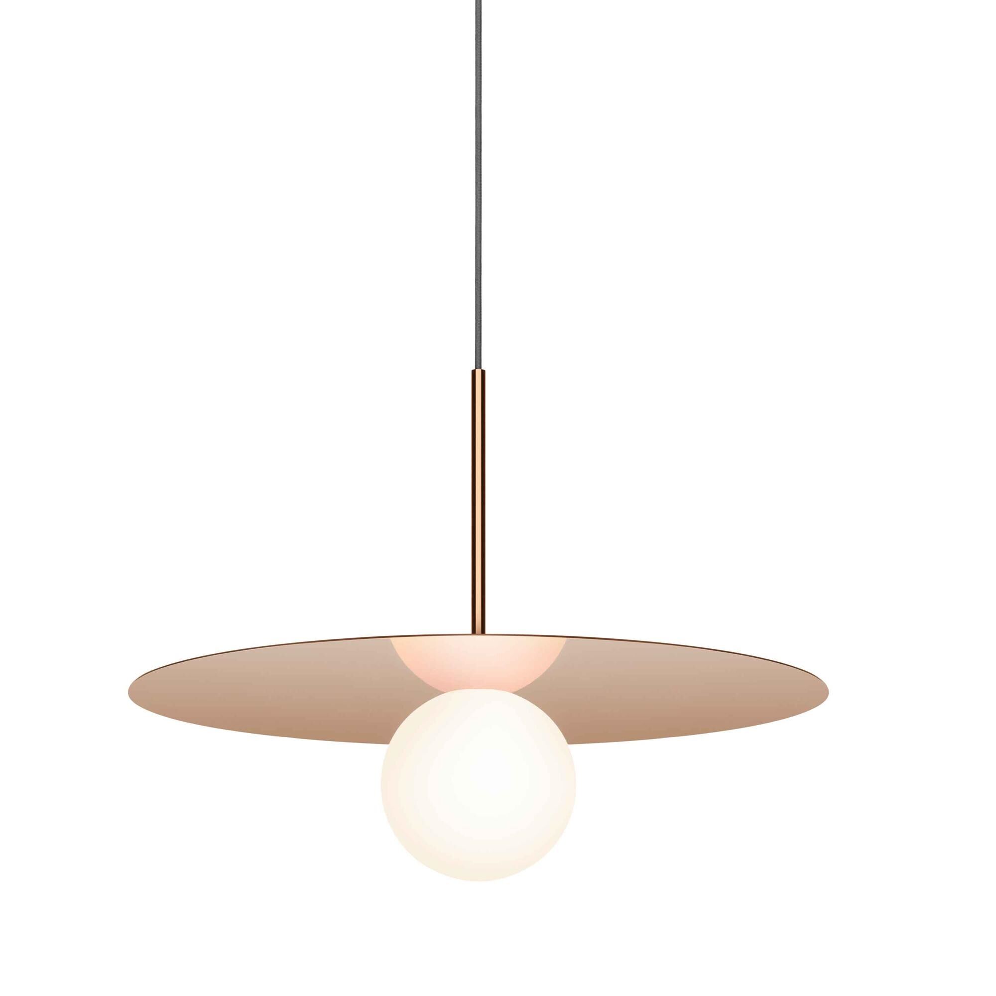 Bola Disc 18 Taklampa Ros&eacute;guld