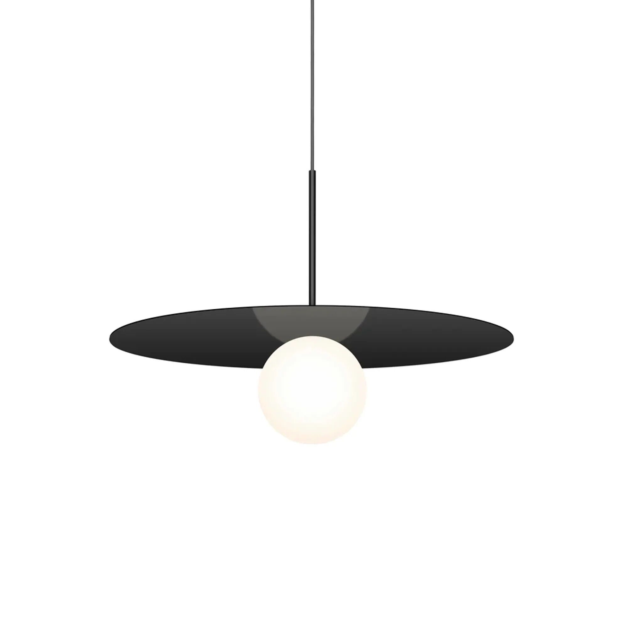 Bola Disc 22 Taklampa Matt Svart