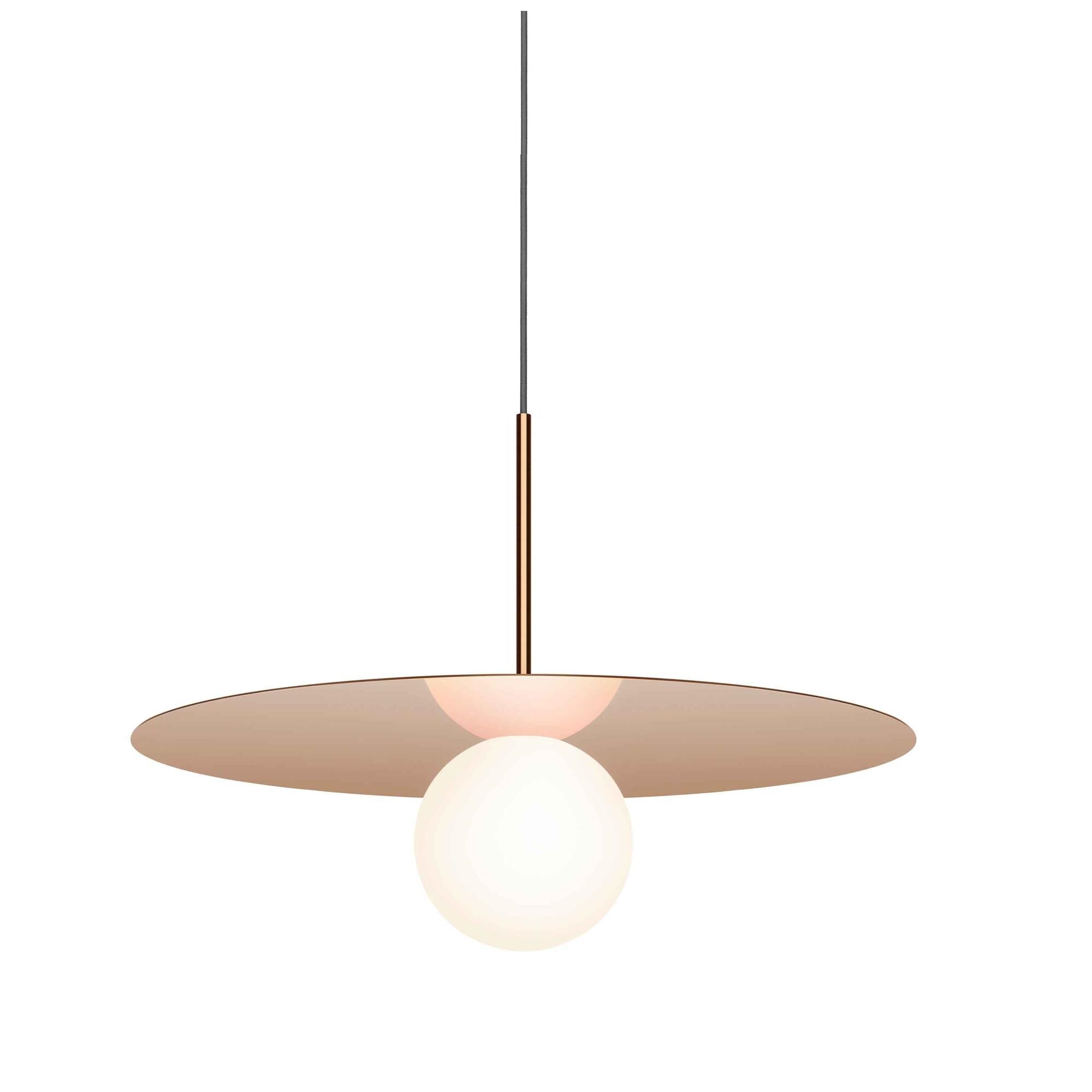 Bola Disc 22 Taklampa Ros&eacute;guld