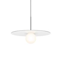 Bola Disc 22 Pendant White