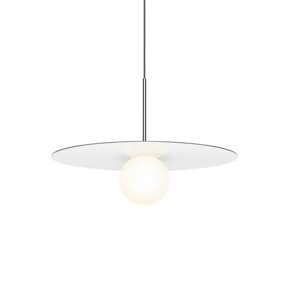Bola Disc 22 Pendant White