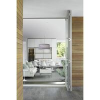 Lampadario Solis Drum 24 Nero