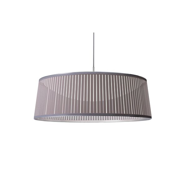 Solis Drum 36 Pendelleuchte Silber