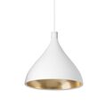 White / Brass