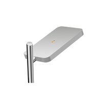 Talia Table Lamp Gray/ Silver with Wireless Charger